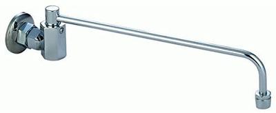 AA Faucet Single Wall Mount Wok Range Automatic No Lead Faucet with 17" Spout and 3/8" Male Inlet