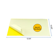 Awoco Pack of 5 Replacement Sticky Glue Boards for Metal Wall Mount Sticky Fly Trap Lamp (5 Glue Boards for FT-1M18)