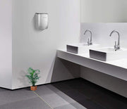 Awoco Compact Stainless Steel Automatic High Speed Commercial Hand Dryer, 1350W 120V UL Listed, 1 Year Warranty