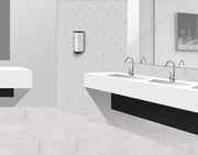 Awoco Round Stainless Steel 1350W 120V Automatic High Speed Commercial Hand Dryer, UL Listed, 1 Year Warranty