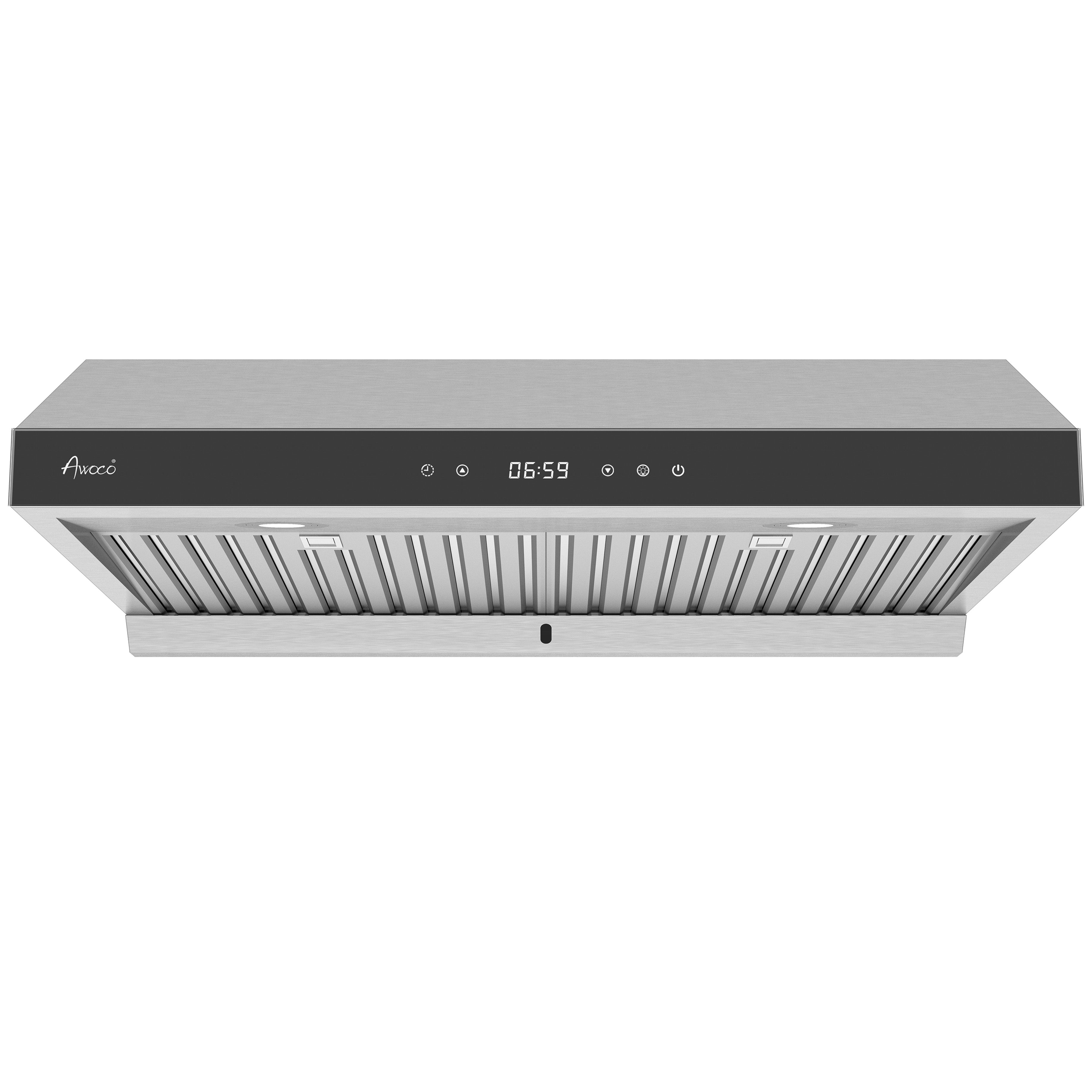 Awoco RH-S10-36E Supreme 10” High Stainless Steel Under Cabinet Range