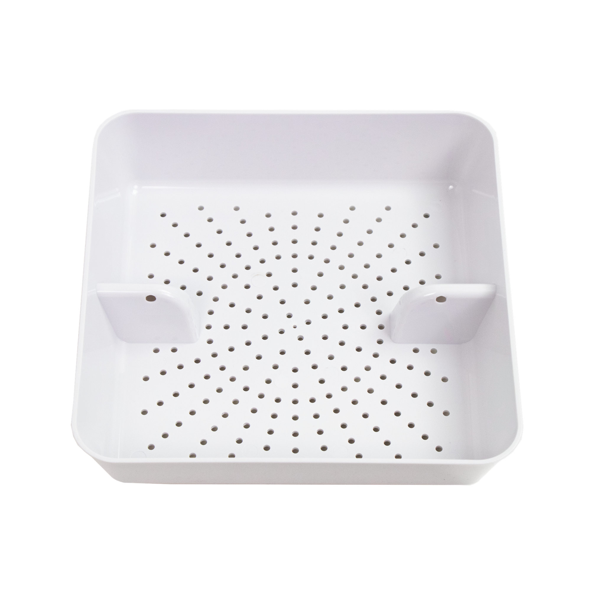 Leyso FS-PB ABS Plastic Floor Sink Drain Strainer Drop-In Sink Drain Basket Drain Cover, Catch Food Particles for Restaurants/Bar/Buffet, Fits in 8-1/2" Floor Sink Holes