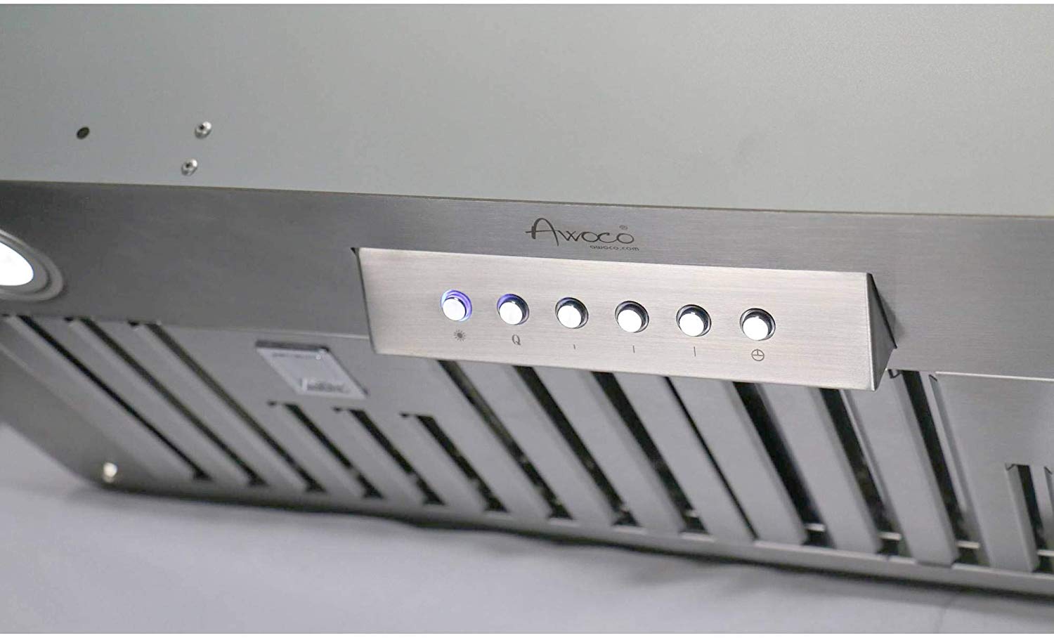 Awoco RH-IT08-30 Super Quiet Split Insert Stainless Steel Range Hood,