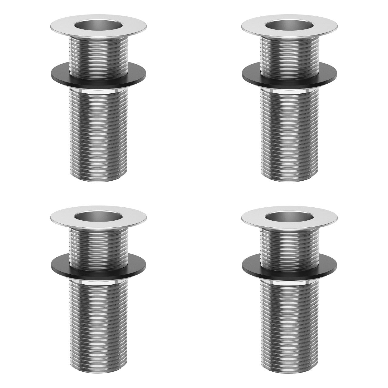 Leyso AA-144 Stainless Steel Bar Sink Drain 1" Nominal Pipe Size 1" NPS Thread for 1-3/8" Sink Opening (3-1/4" Length)