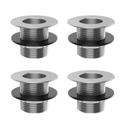 Leyso AA-143 Stainless Steel Bar Sink Drain 1" Nominal Pipe Size 1" NPS Thread for 1-3/8" Sink Opening (1-1/2" Length)